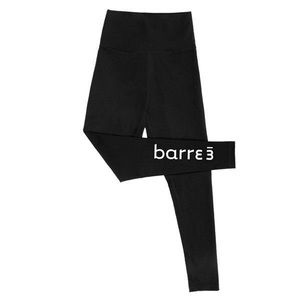 Barre3 x DYI High Wasted Black Leggings, Small